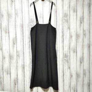 Frauty A-line Skirt with Suspenders Features Pockets